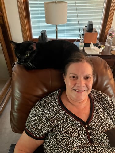 Customer photo review of Cat Dental Care & Bad Breath Remedy