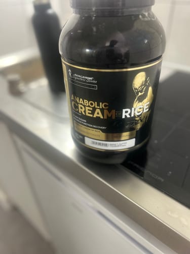 Customer photo review of Anabolic Cream of Rice 2kg