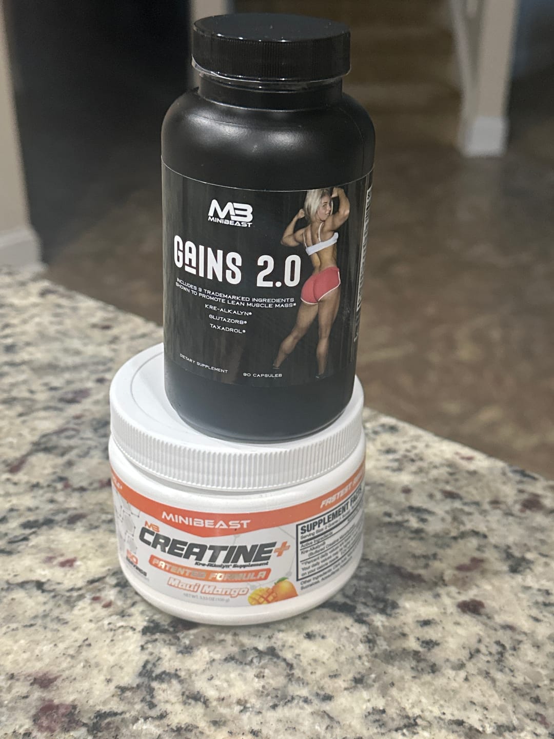 Customer photo review of Gains 2.0 (Muscle Builder)