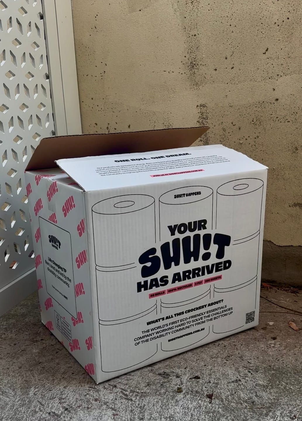 Customer photo review of Changemaker - Recycled Double Length 3PLY Toilet Paper