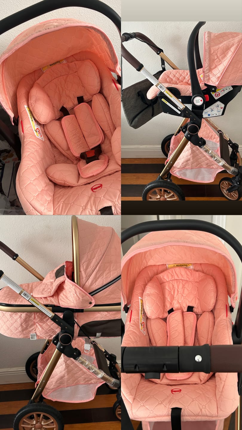 Customer photo review of Premium 3-in-1 Baby Stroller