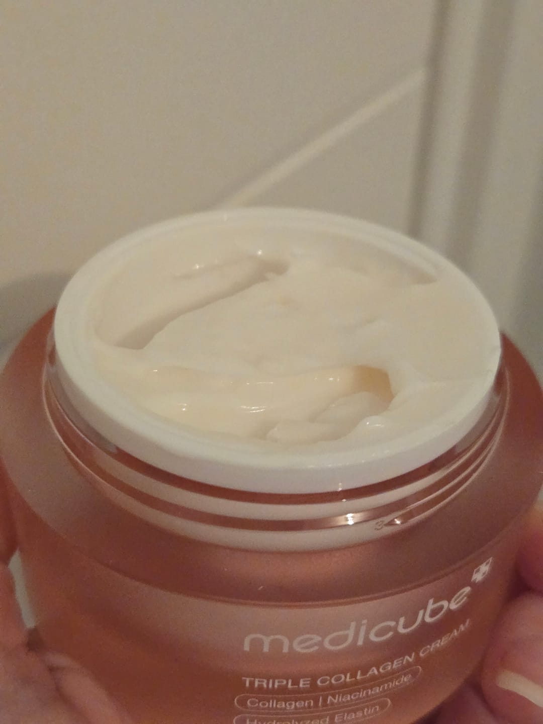 Customer photo review of Medicube - Crème triple au collagène 4.0 - 50ml