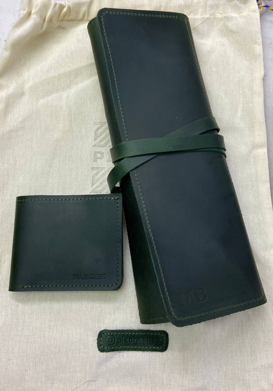 Customer photo review of Leather Pencil Case