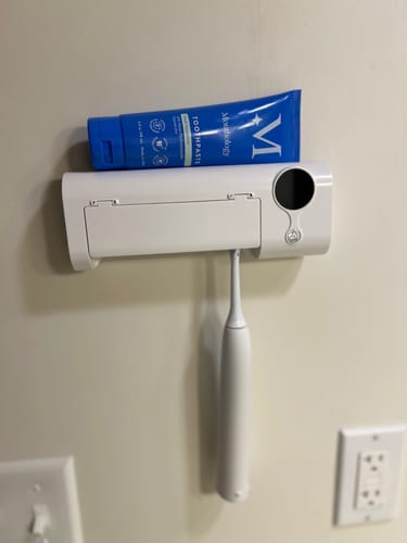 Customer photo review of Mouthology Fluoride-Free Toothpaste