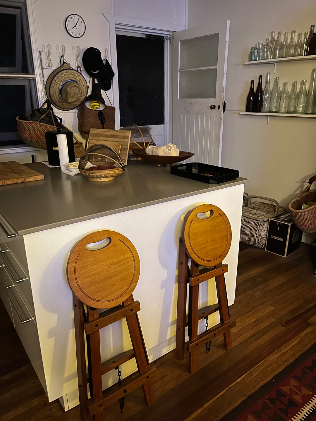 Customer photo review of Bravo Stool | Step Ladder | Mahogany & Teak - Classic Collection