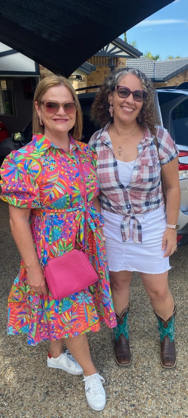 Customer photo review of Neon Summer Dress