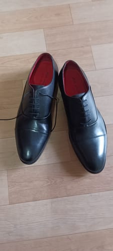 Customer photo review of Classic Cap Toe Oxfords - Black