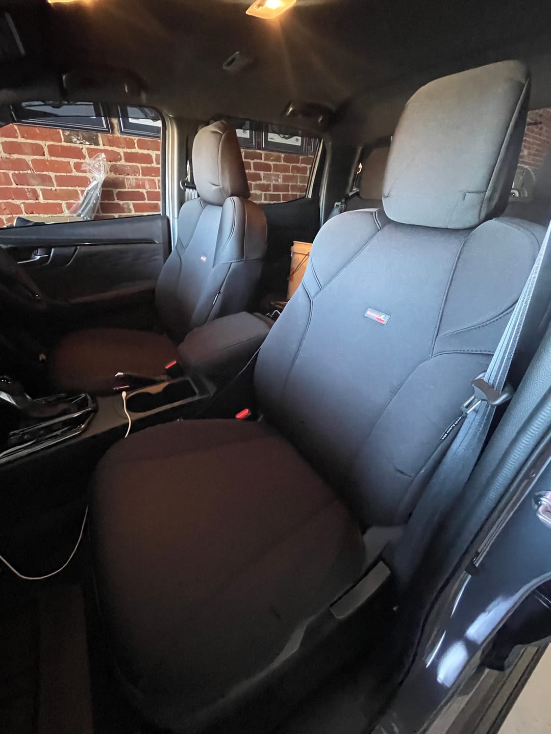 Customer photo review of Sharkskin PLUS Seat Covers for Isuzu D-Max Crew/Dual Cab (07/2020-On)