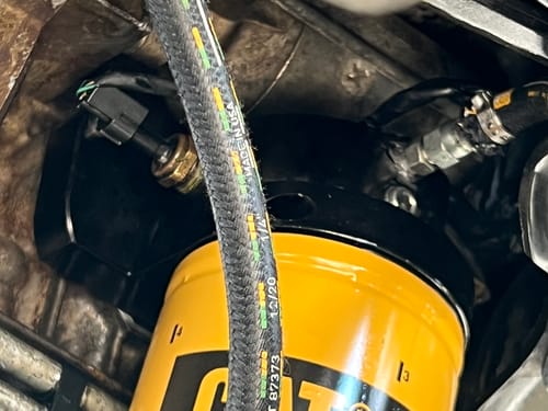 Customer photo review of SPE Motorsport 2011-2022 6.7L Powerstroke Oil Filter Housing