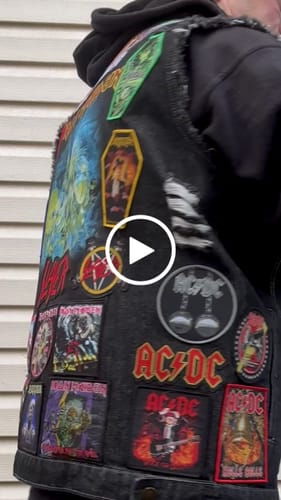 Customer video review of AC/DC - Satan's Coming To You - Patch