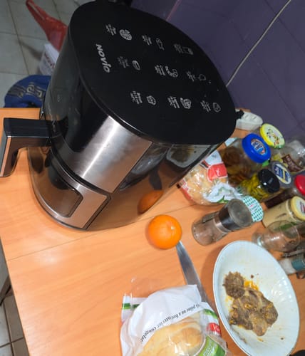 Customer photo review of Air Fryer Novio Grill & Fry