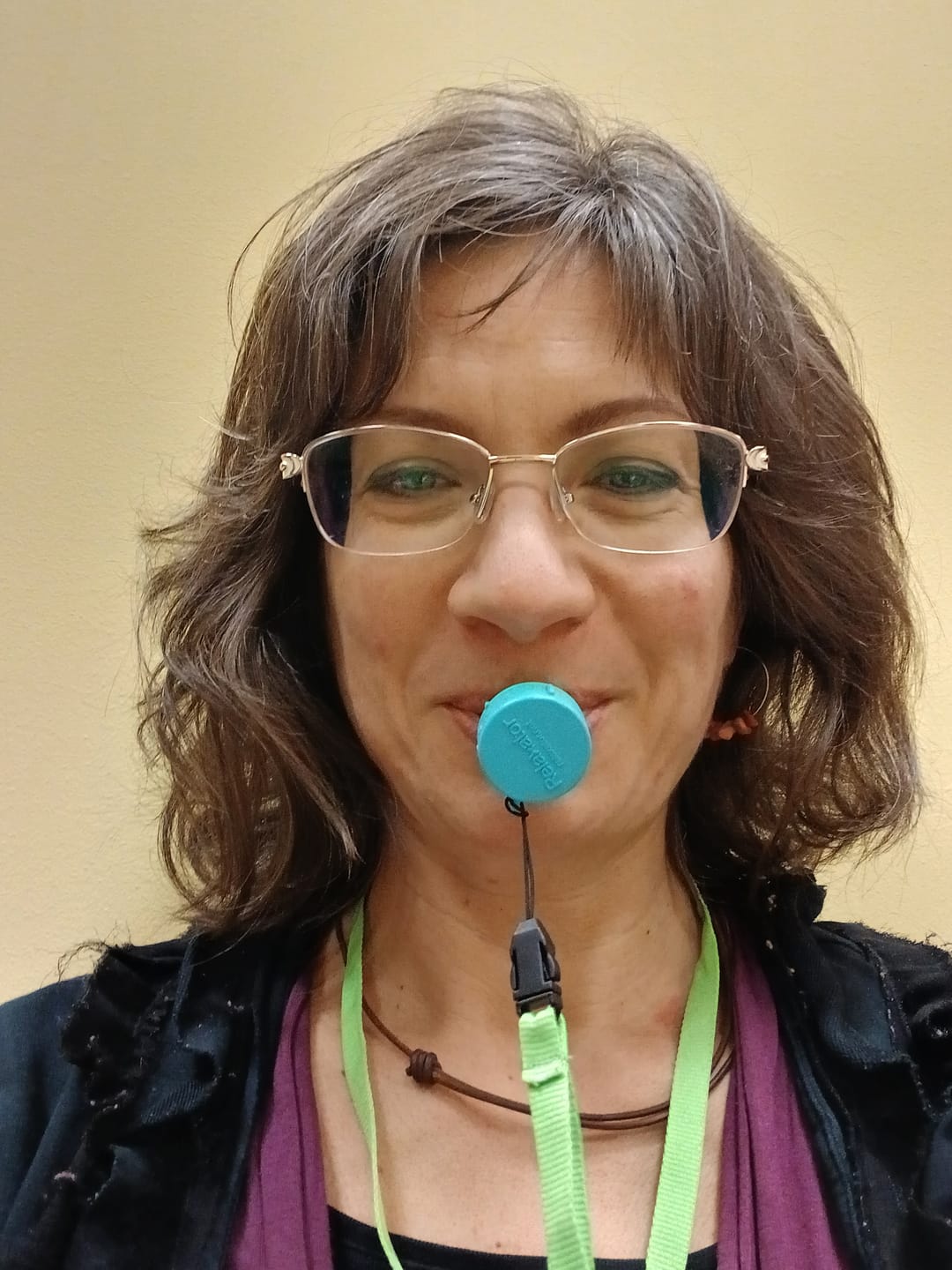 Customer photo review of The Relaxator Breath Trainer