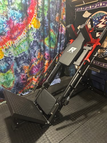 Customer photo review of RitFit BLP01 45 Degree 3-In-1 Leg Press Hack Squat and Calf Raise Machine
