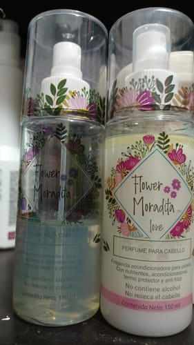 Customer photo review of Kit 3 Perfumes para cabello