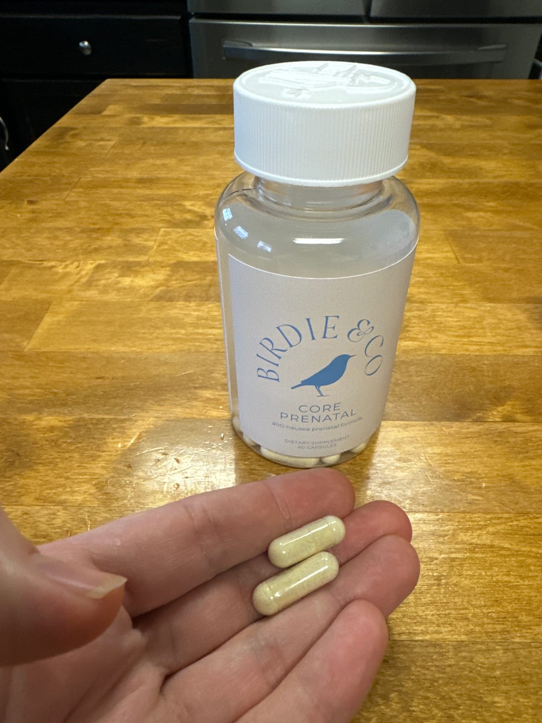 Customer photo review of Core Prenatal Vitamin