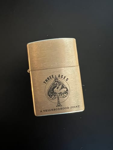 Customer photo review of Classic Lighter | Brushed Brass