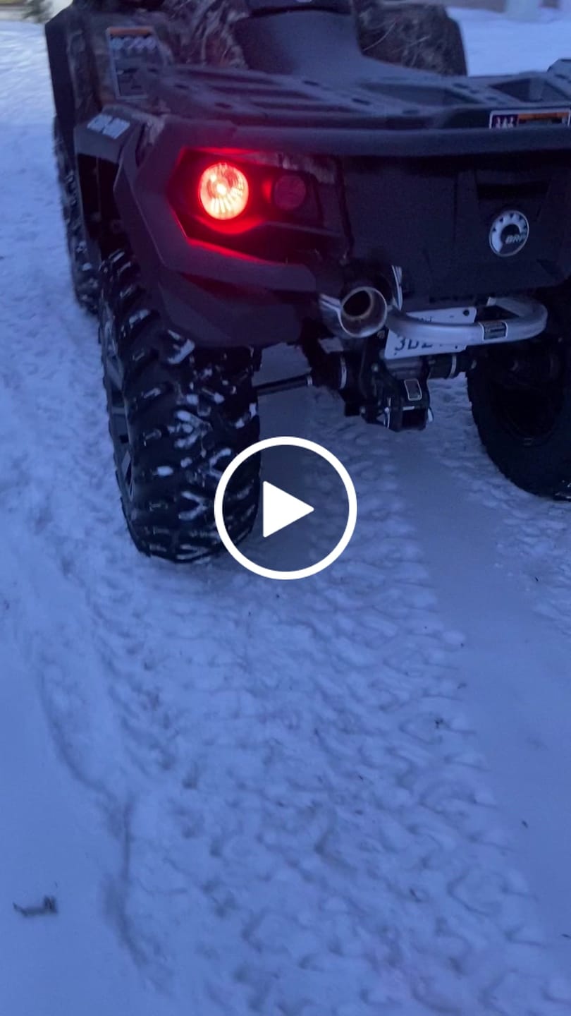 Customer video review of RPM Can-Am Outlander Sport Muffler 2013-2024 1000R/800R/650/570/500