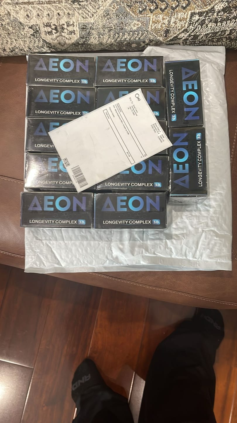 Customer photo review of AEON™ NAD+ Liposomal Longevity Complex with Nicotinamide DUO™