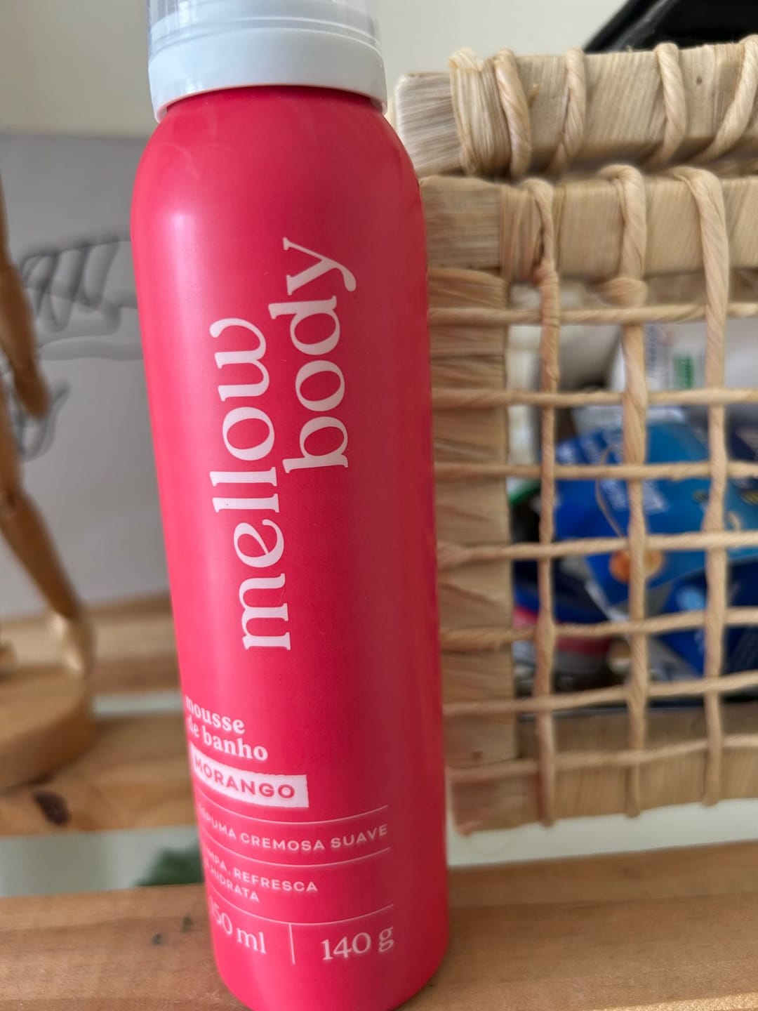 Customer photo review of Mellow Mousse Baunilha