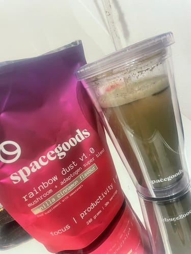 Customer photo review of rainbow dust