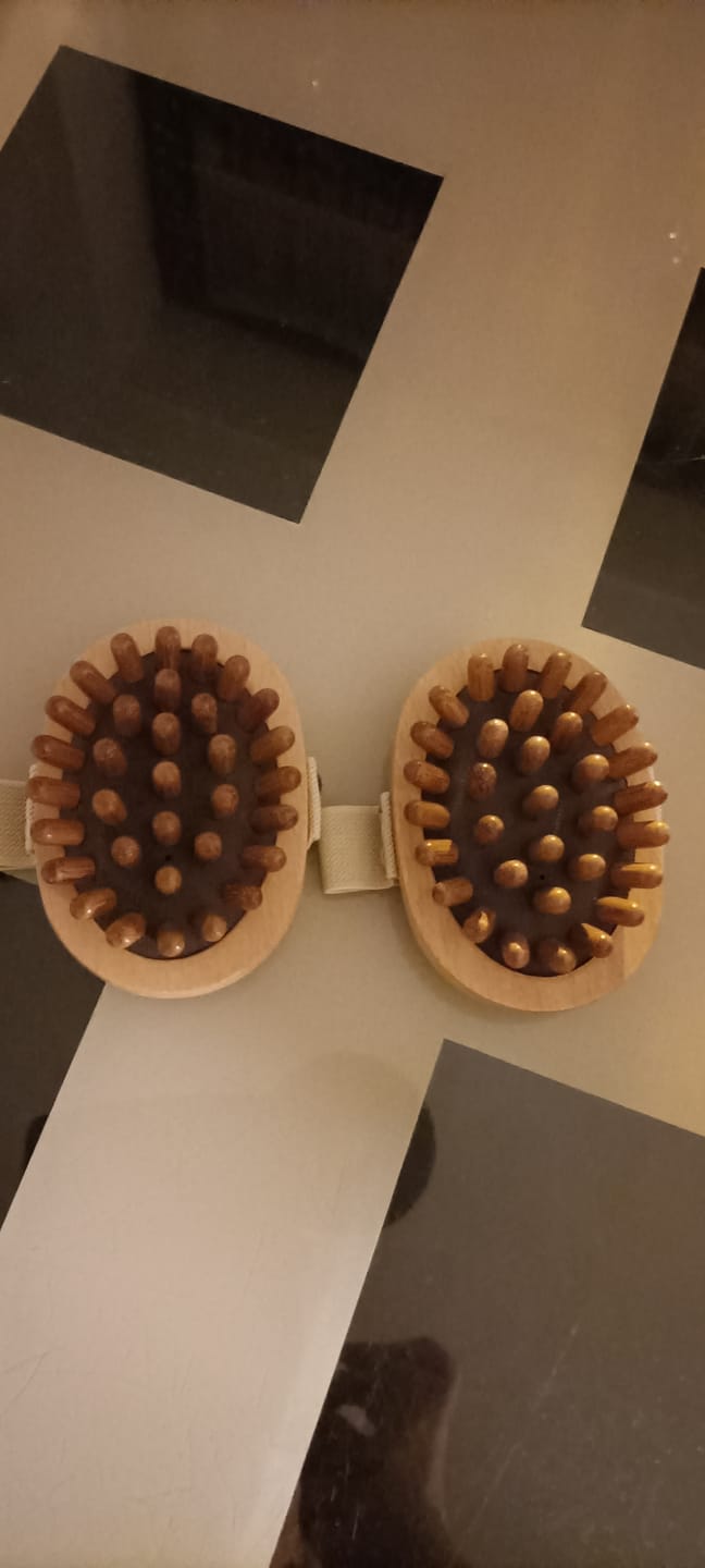 Customer photo review of Brosse Anti-Cellulite - Massage Profond & Peau Lisse
