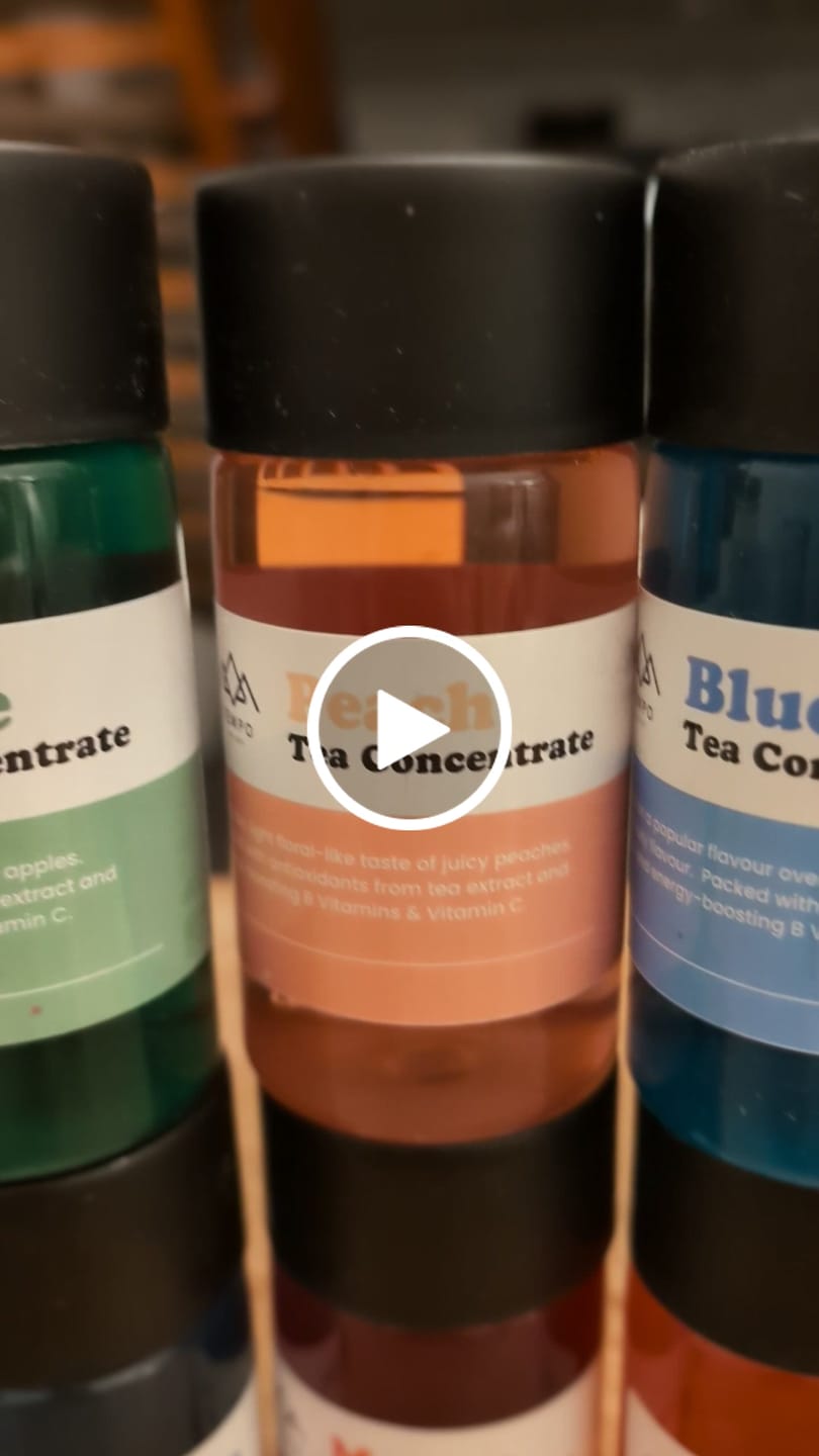 Customer video review of Tea Concentrate | Peach (serves 8)