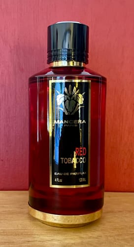 Reseña con foto de un cliente sobre Perfume Mancera Paris Red Tobacco 120ml EDP