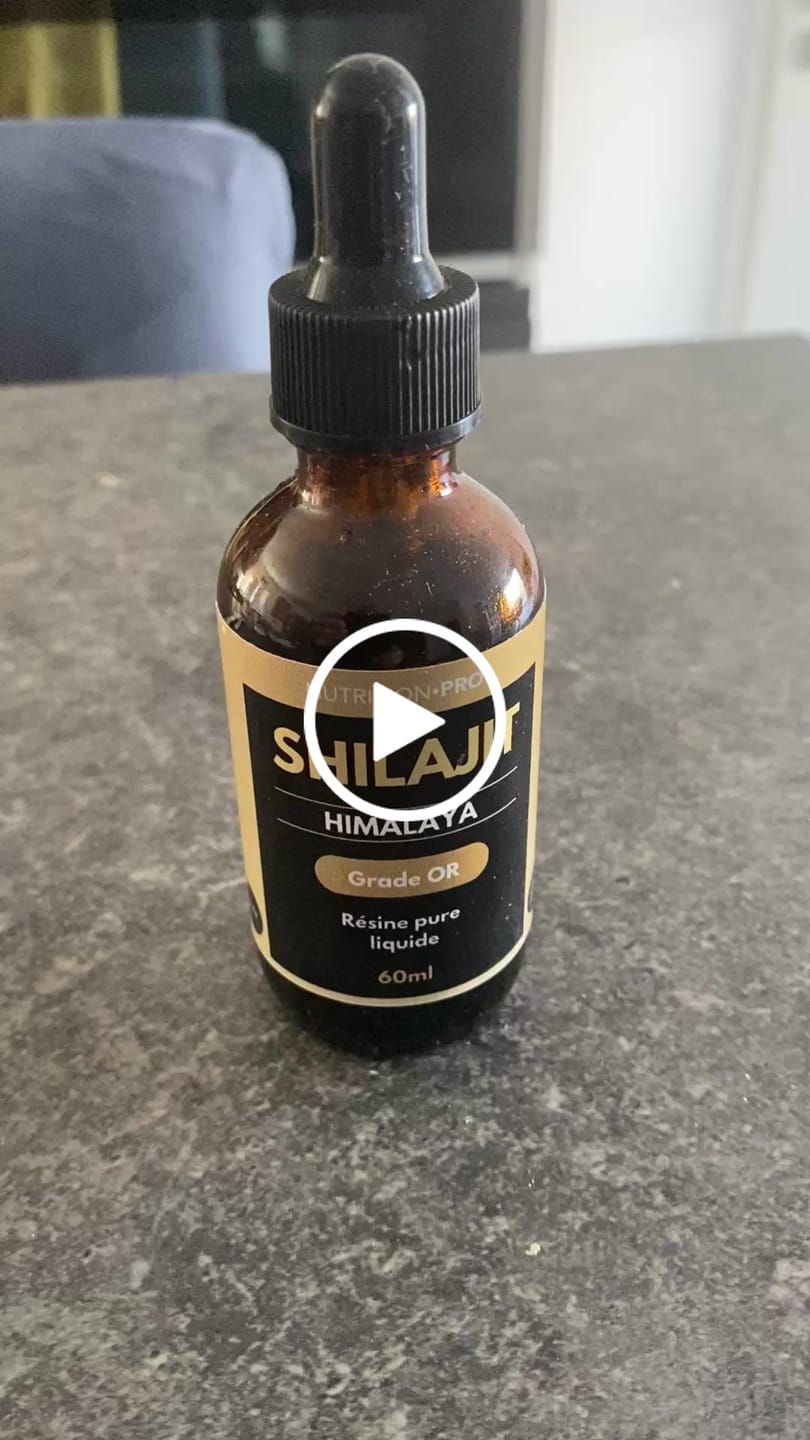 Customer video review of SHILAJIT (RÉSINE PURE LIQUIDE) - 60ML