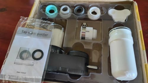 Customer photo review of WaterSpring - Wasserhahnfilter