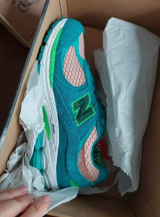 Customer photo review of New Balance 2002R Salehe Bembury Water Be The Guide