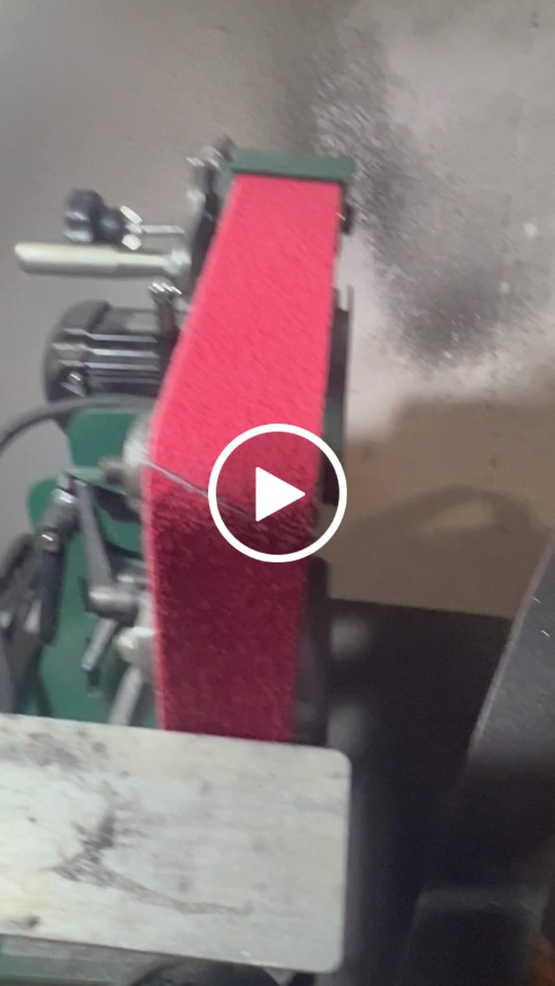 Customer video review of 2" x 42" Sanding Belts for Stock Removal, 3 PACK