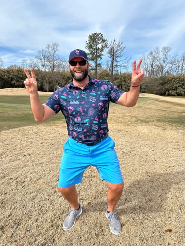 Customer photo review of Miami Slice Polo Dark