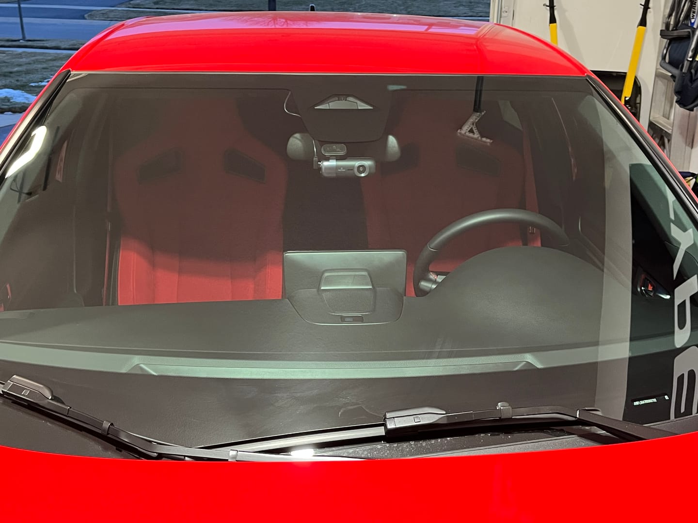 Customer photo review of Redtiger F9 4K Dual Front and Rear Mini Dash Cam
