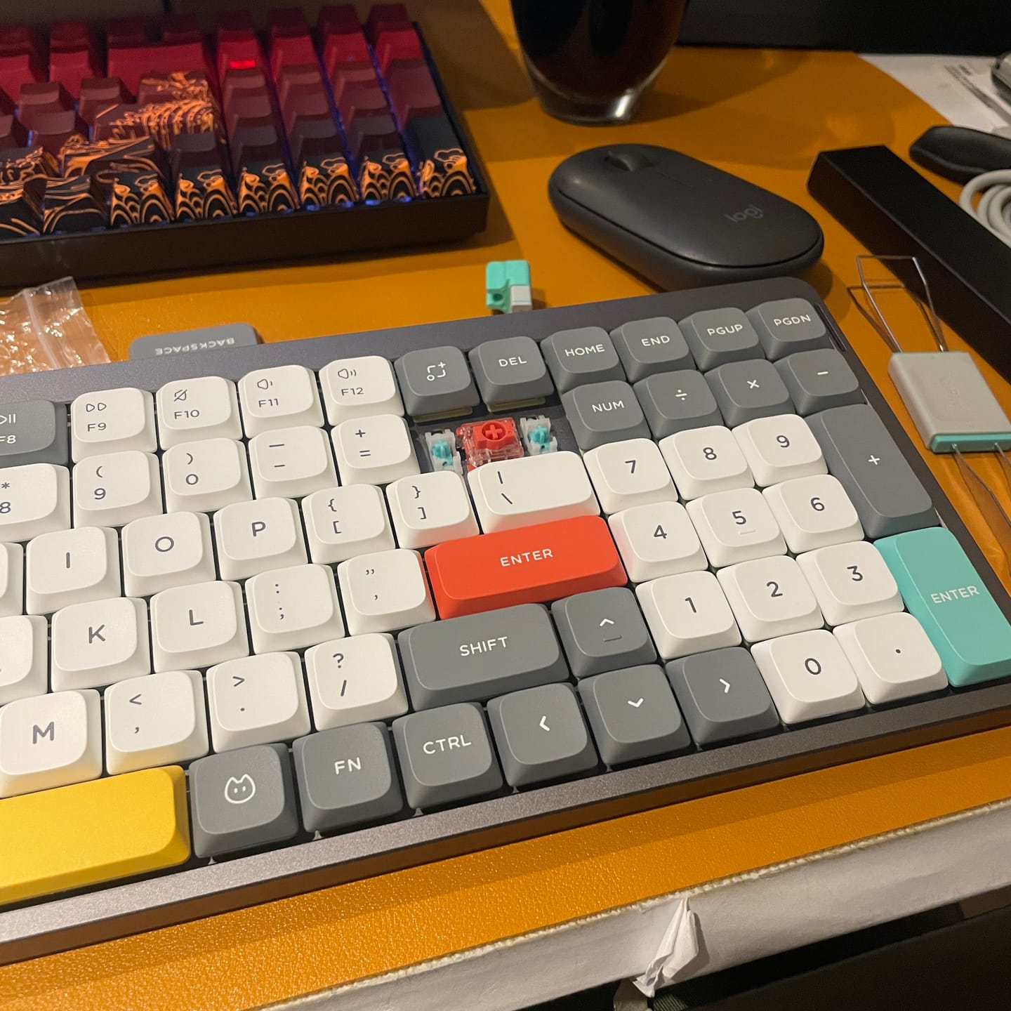 Customer photo review of NuPhy Air96 V2 三模無線矮軸機械鍵盤(買就送注音貼紙)