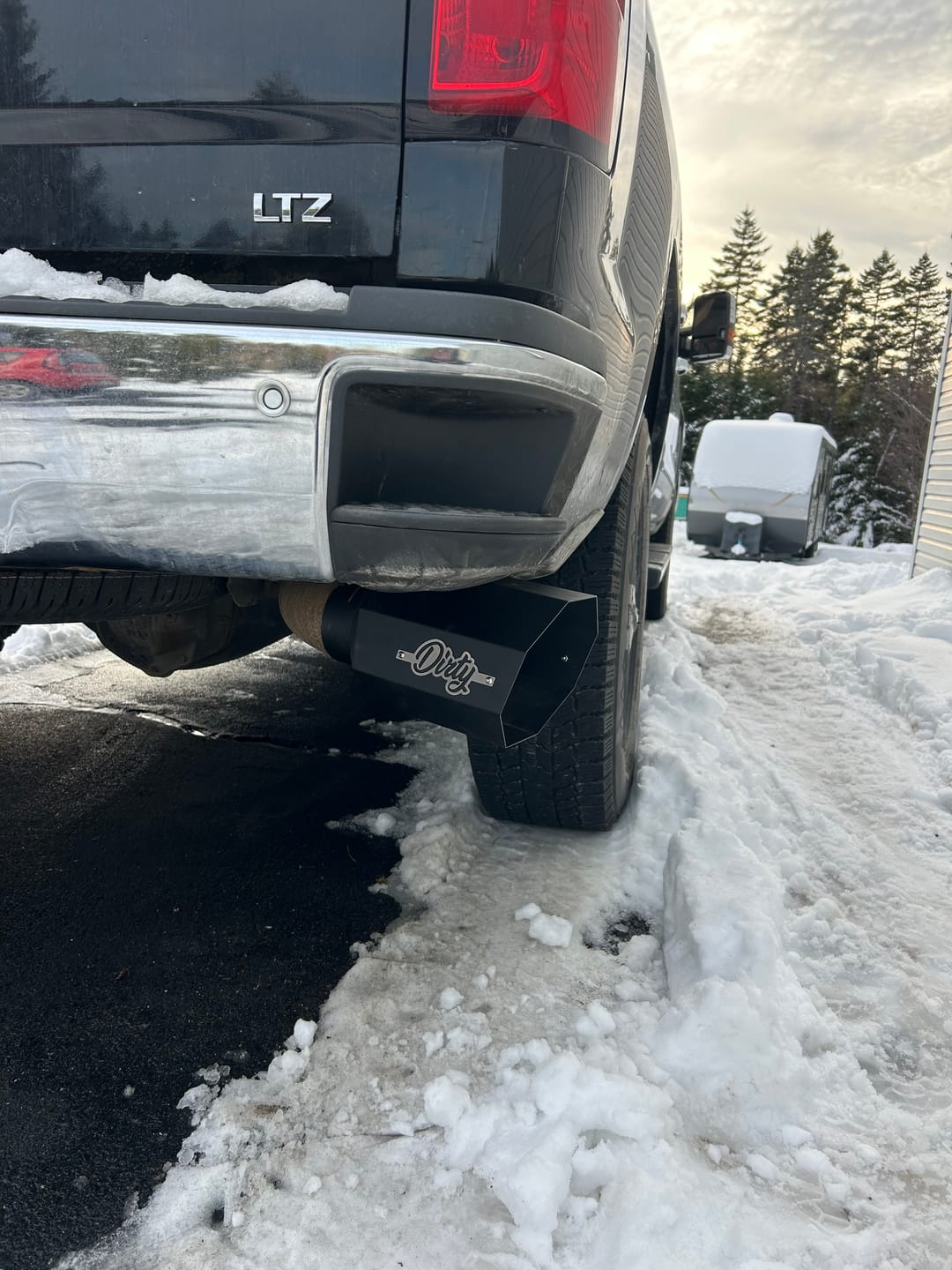 Customer photo review of Dirty Exhaust Tip (Trigger-Exhaust-Tip)