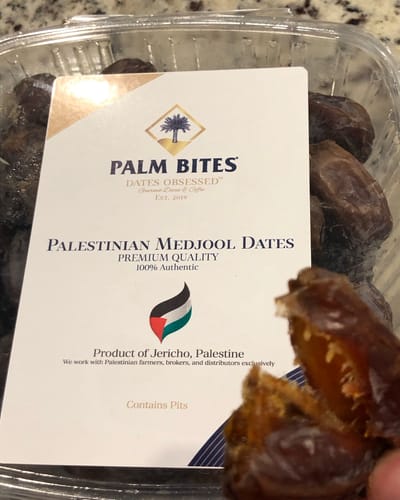 Customer photo review of Palestinian Medjool Dates 🇵🇸