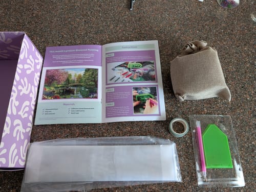 Customer photo review of This Month's Craft Subscription Box 2