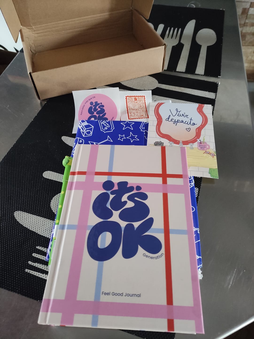 Customer photo review of Feel Good Journal | Portada Picnic