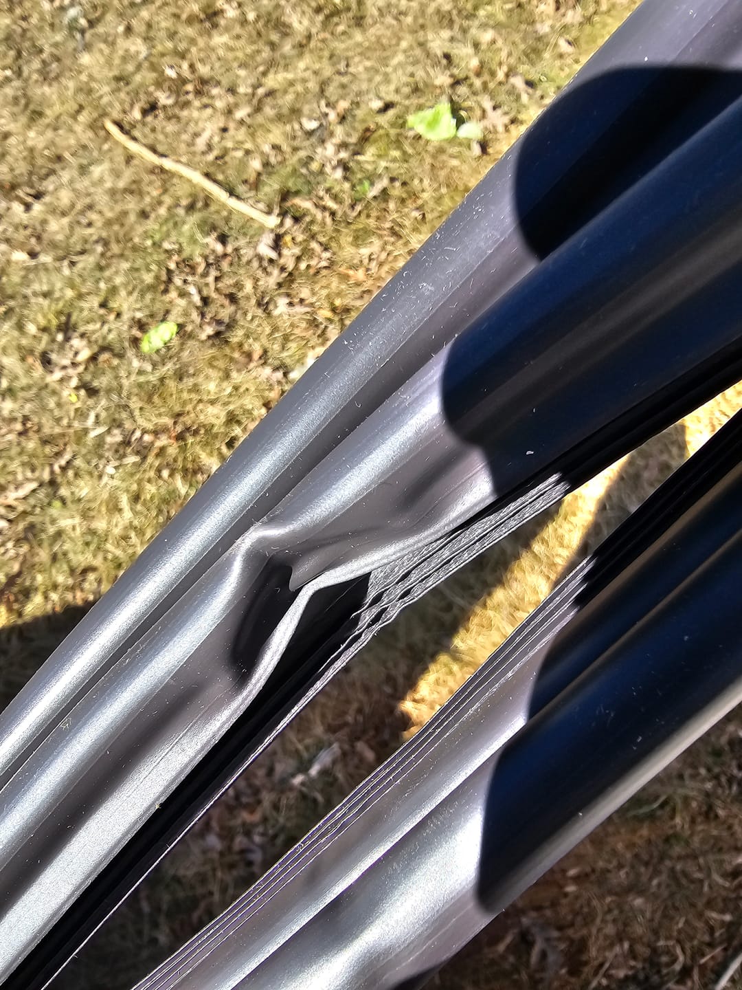 Customer photo review of 81" High Reach Compression Weatherstrip Set (3 pieces)