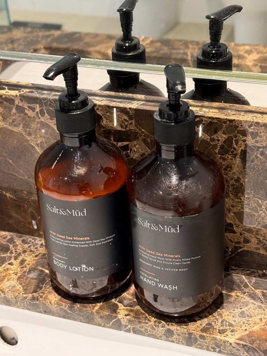 Customer photo review of Refill Exfoliating Hand Wash With Dead Sea Minerals 500ml