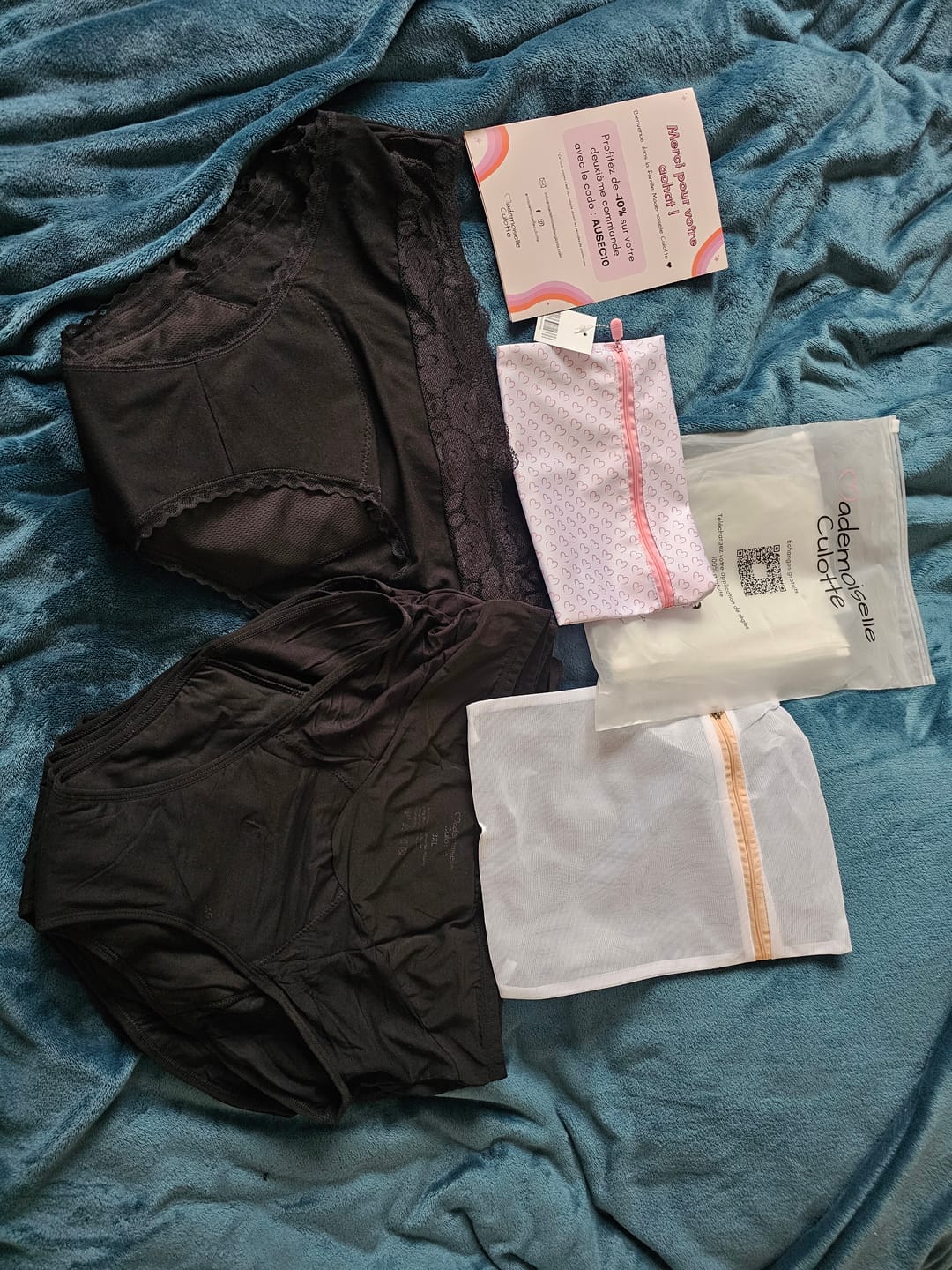 Customer photo review of Pack Culotté : 5 Chloé + 5 Vanessa Offertes