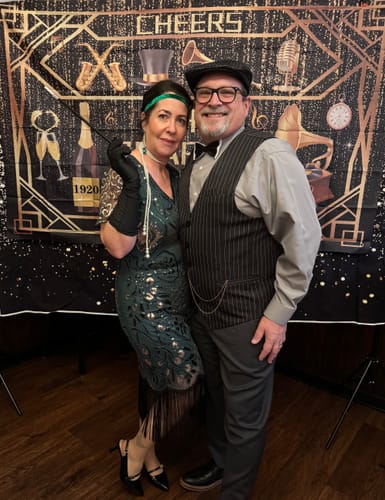 Toni K. review of Margot 1920s Gatsby Dress - Green image 1 out of 1