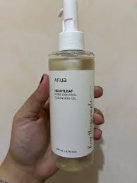 Customer photo review of Hidrofīlā eļļa dziļai poru attīrīšanai Anua Heartleaf Pore Control Cleansing Oil