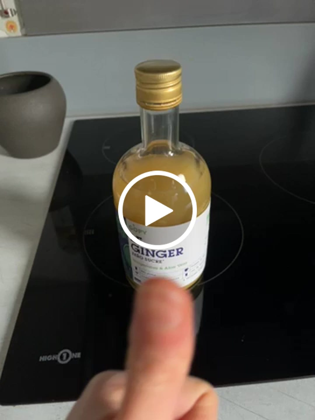Customer video review of Le Ginger Zéro Sucre Aloe 500ml