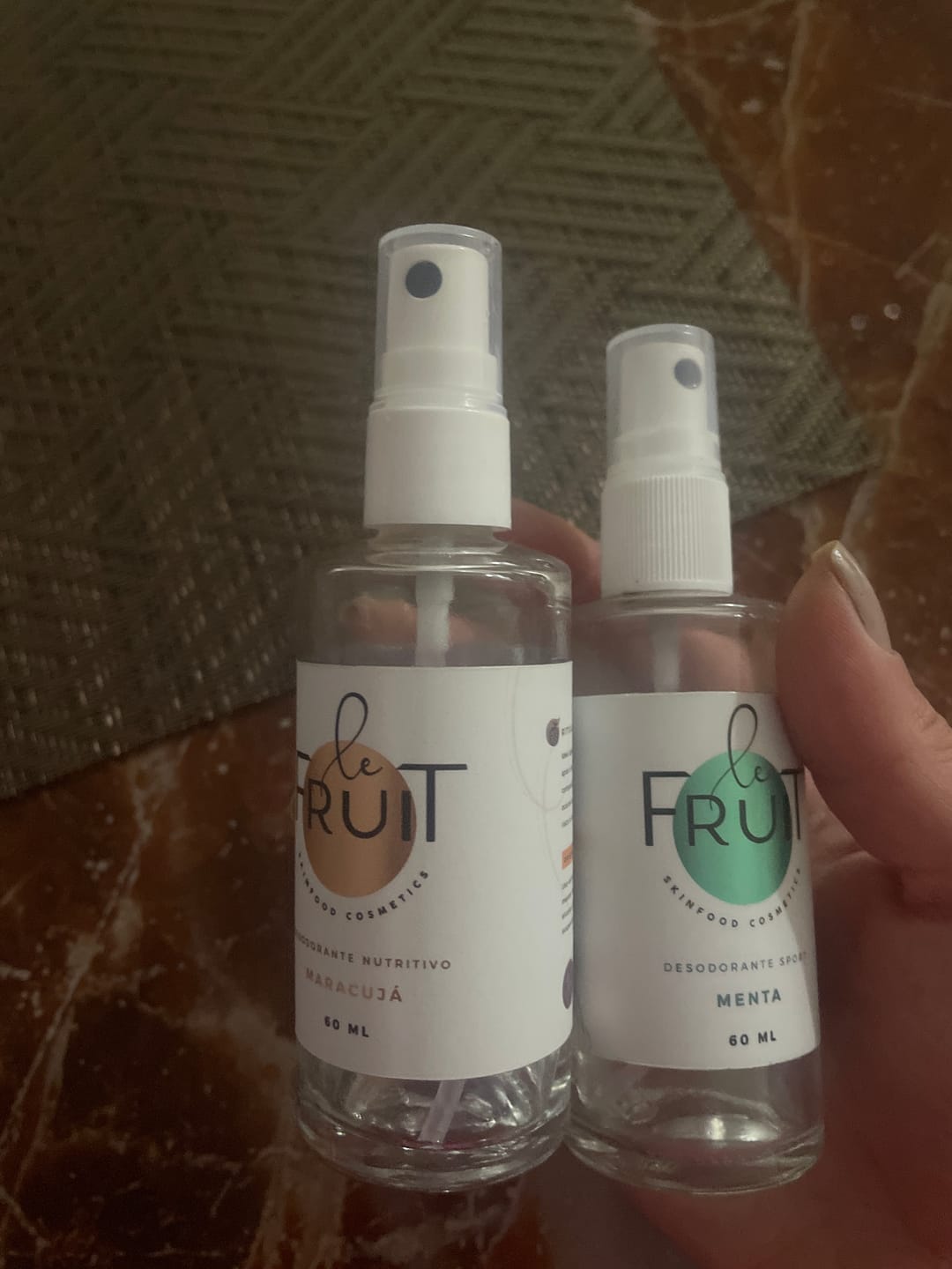 Customer photo review of Desodorante Diário Teen