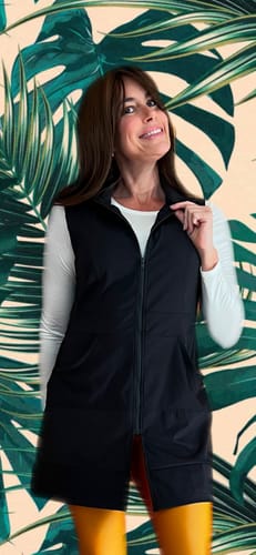 Customer photo review of Carefree Extra Long Vest