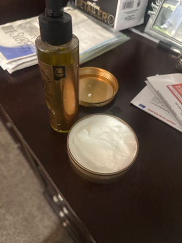 Customer photo review of Beard Care Kit