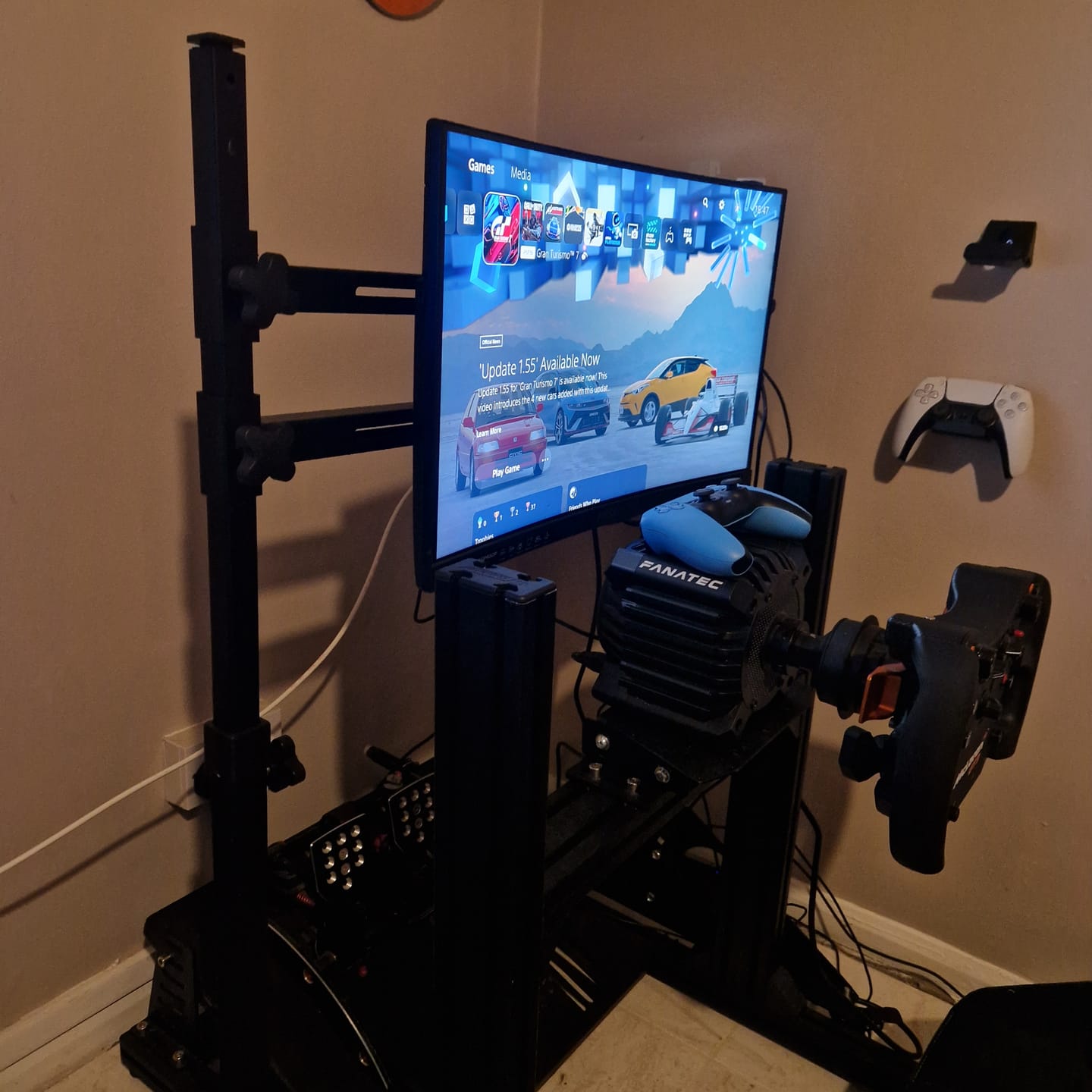 Customer photo review of Portable Monitor Stand