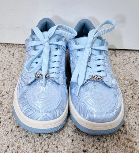 Customer photo review of Nihonga inspired Silk Sneakers