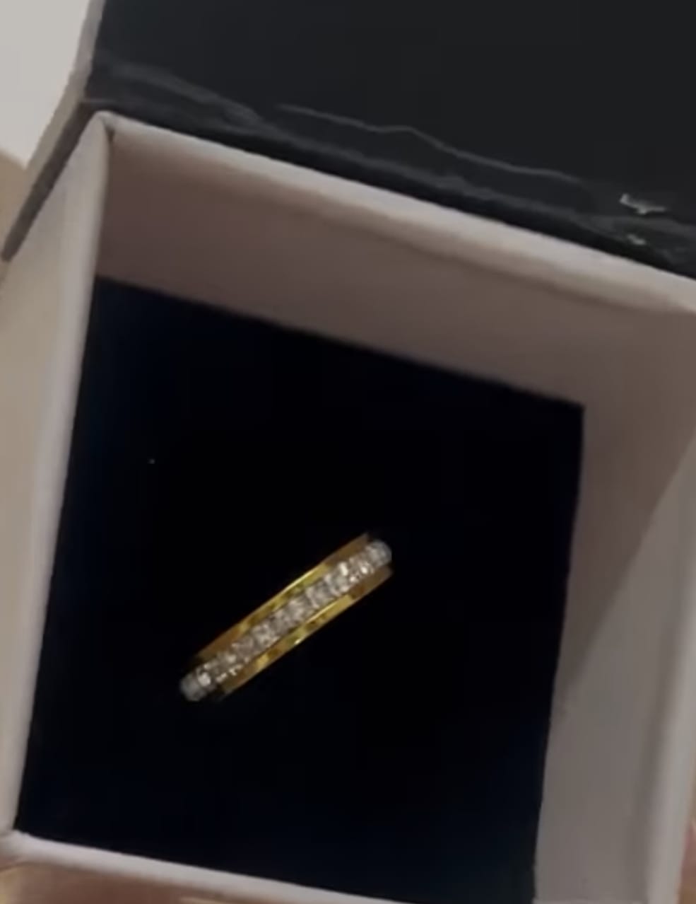 Customer photo review of Floral Diamonds Bangle Bracelet